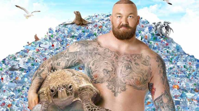 SodaStream and Thor Bjornsson Slam Plastic