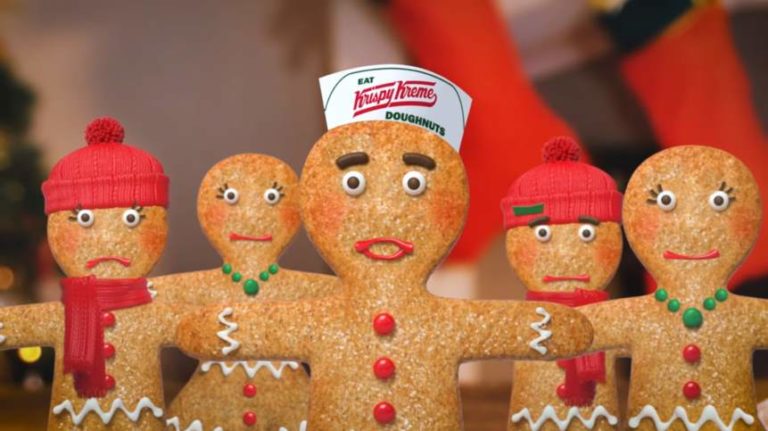 Krispy Kreme Saves the Gingerbread People