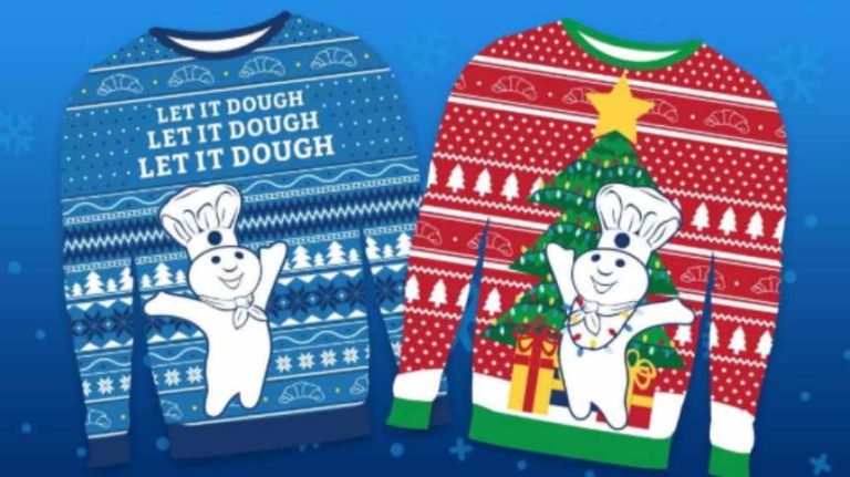 Pillsbury Rolls Out Ugly Christmas Sweaters
