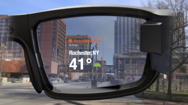 Vuzix Does Augmented Reality with AccuWeather