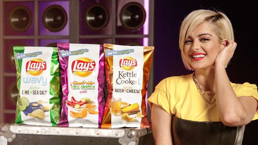 Lay's has introduced three limited-edition flavour with Bebe Rexha.