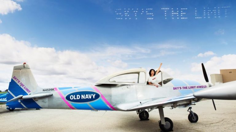 Old Navy Shoots for the Sky to Uplift Women