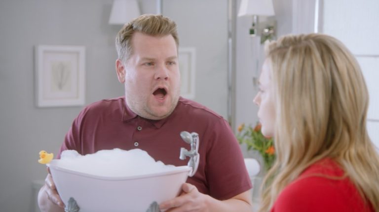 SK-II Casts James Corden in Bare Skin Chat