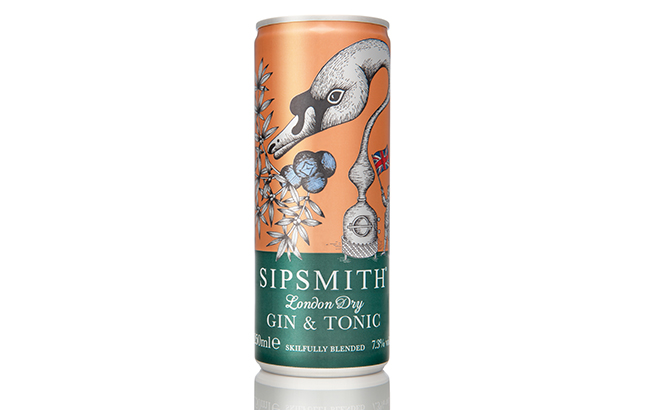 Sipsmith launches new ‘gin in a tin’
