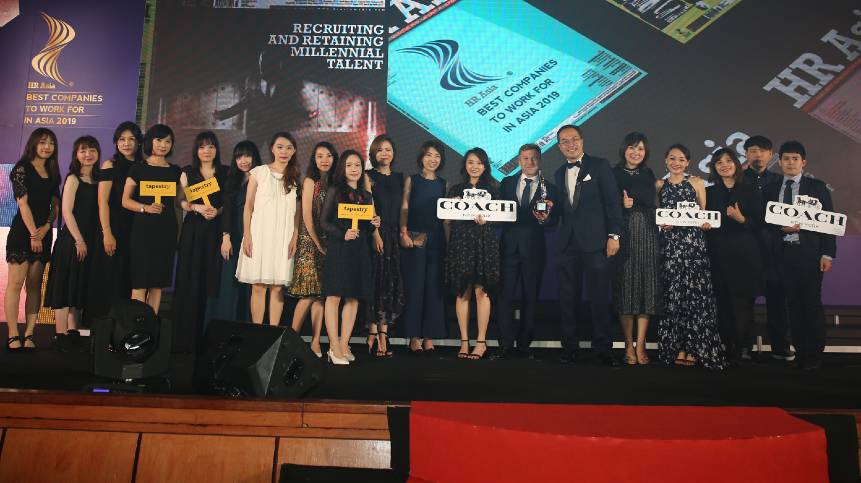 Coach Taiwan Named ‘Best Company to Work for in Asia 2019’