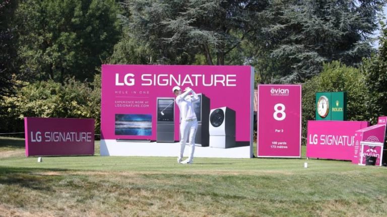 LG Bolsters Ultra-Premium Presence At 2019 Evian Championship