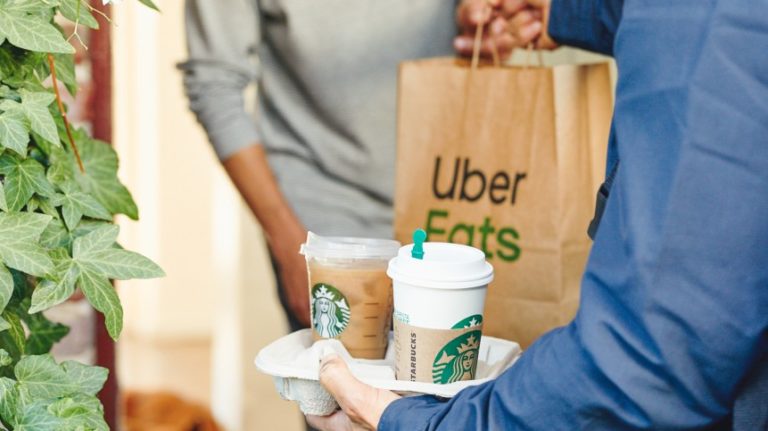 Starbucks-Uber Eats Partnership Set for Early 2020 in the US