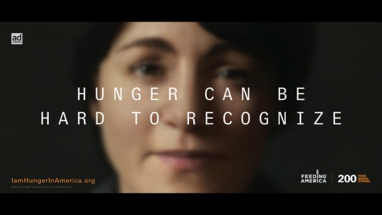 Feeding America and Leo Burnett put a face to hunger with AI tech