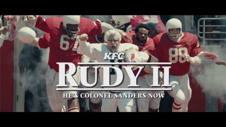 KFC unveils “Rudy II” – A Colonel Sanders sequel to the classic film