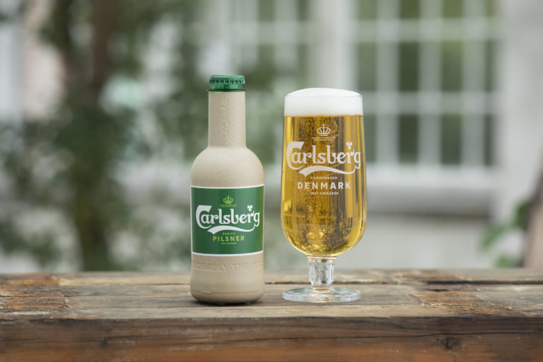 Carlsberg moves a step closer to creating world’s first paper beer bottle