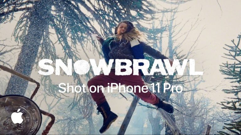 Snowbrawl film showcases iPhone 11