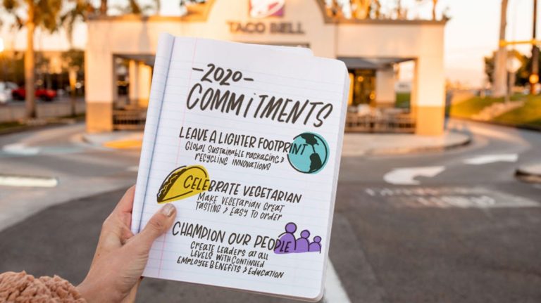 Taco Bell rings in 2020 with bold new commitments