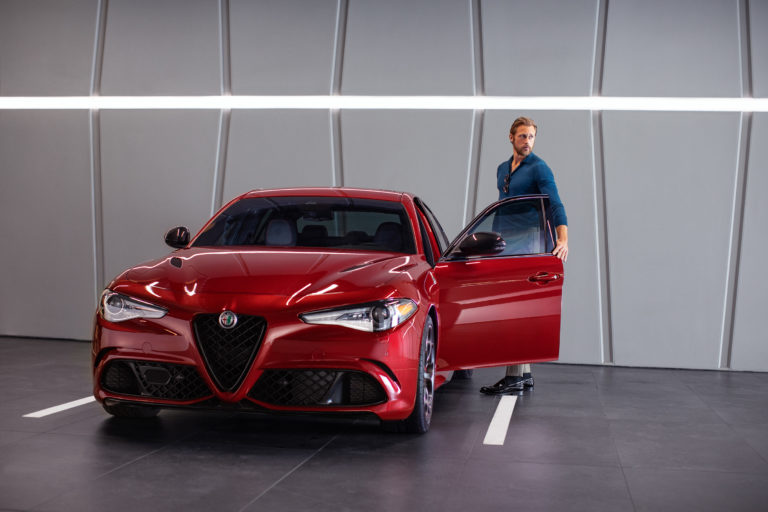 Alexander Skarsgård stars in latest Alfa Romeo campaign