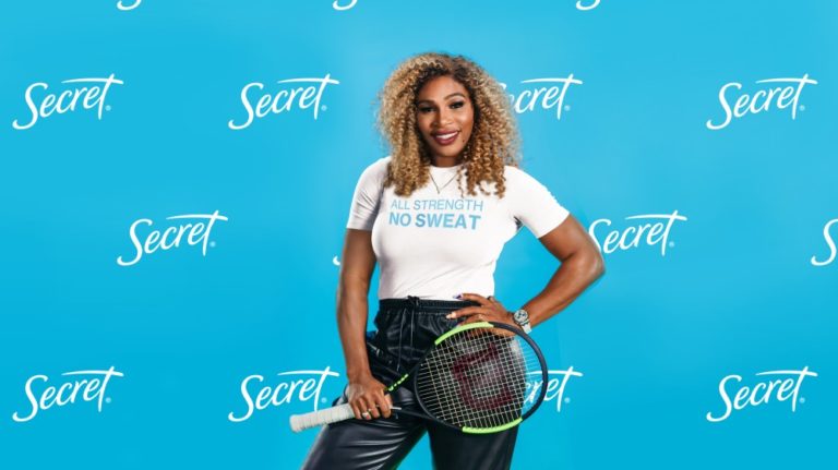 Secret Deodorant partners Serena Williams in gender equality campaign