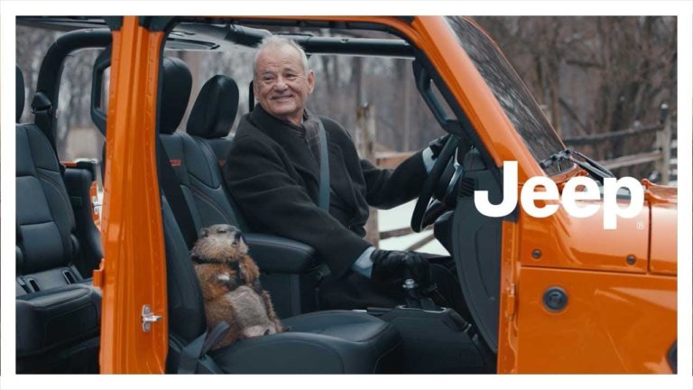 Jeep makes it 1993 again with “Phil Connors” reprise