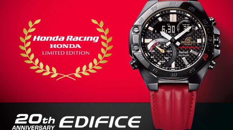 Casio celebrates 20th anniversary in collaboration with Honda Racing