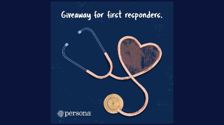 Persona Nutrition thanks first responders with free personalised vitamins