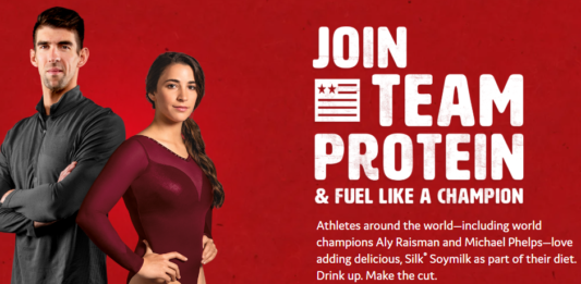 Silk Soymilk brand teams up with Michael Phelps and Aly Raisman