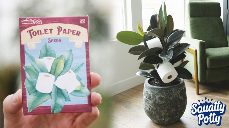 Squatty Potty develops “Grow Your Own TP” Fundraiser