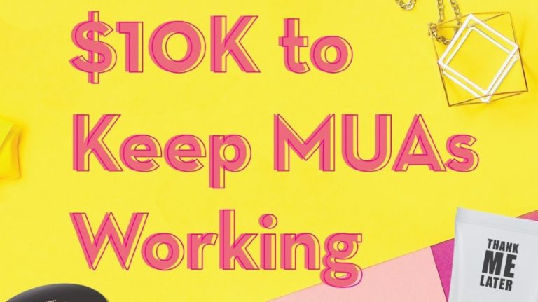 Elizabeth Mott company launches Keep Makeup Artists Working campaign