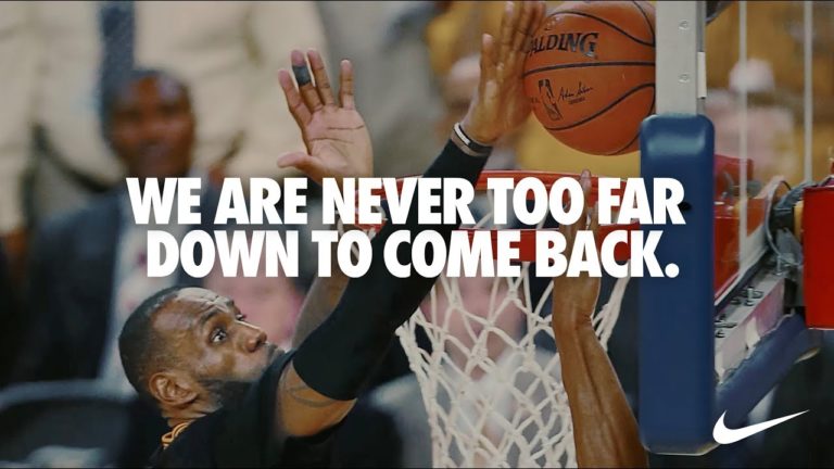 Nike releases “Never Too Far Down” film narrated by LeBron James