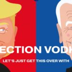 Election Vodka, inspired by the highly-anticipated US presidential race