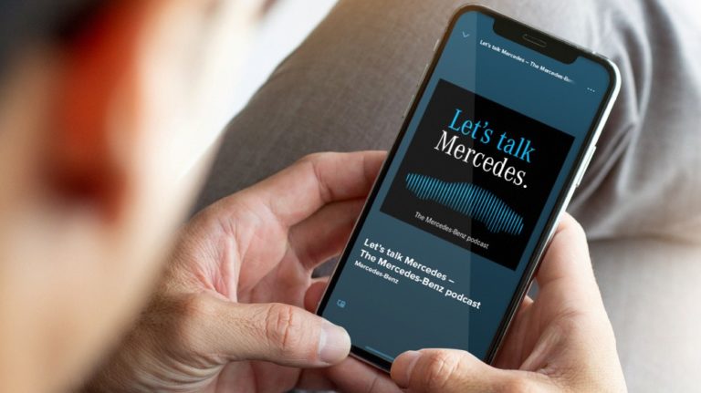 Mercedes-Benz launches its first ” Let’s talk Mercedes” podcast