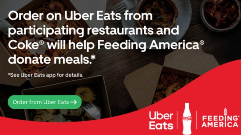 Coca-cola Company announces a new partnership with Uber Eats