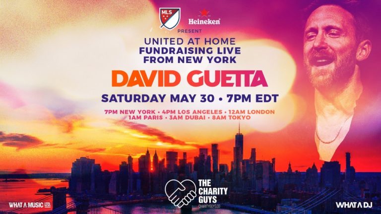 Heineken and MLS teams up with David Guetta to raise funds