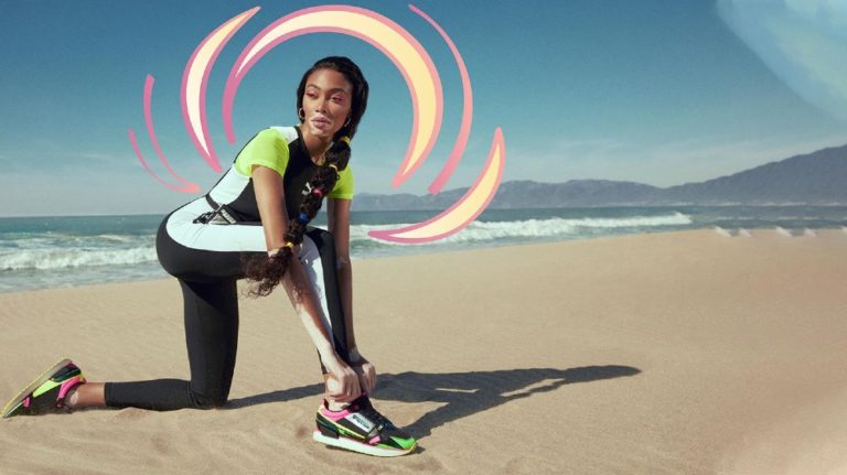 PUMA unveils its latest women-focused shoe with Winnie Harlow