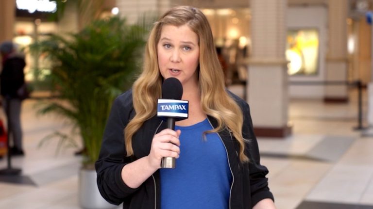 Tampax partners Amy Schumer to educate people on tampons