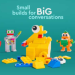 LEGO launches its "Small Builds for Big Conversations" initiative