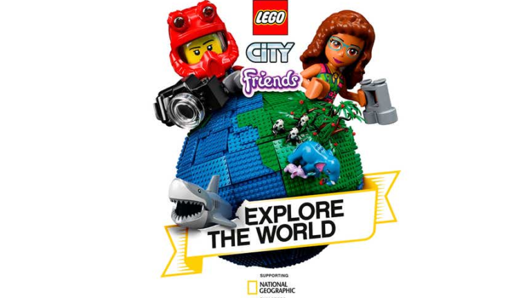 LEGO Group unveils its recent partnership with National Geographic