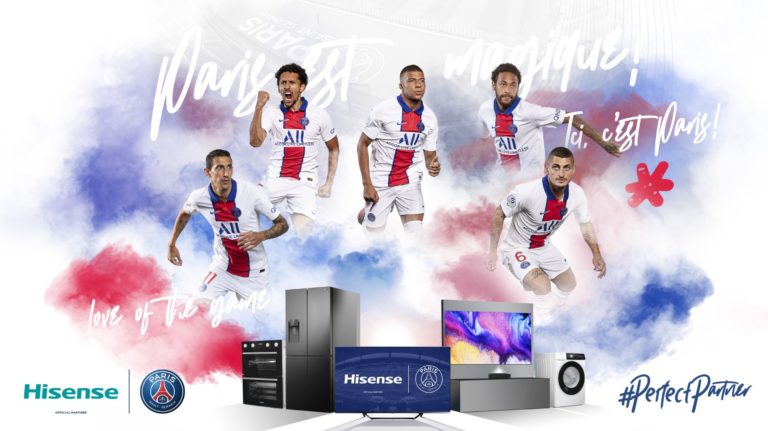 Hisense announces global partnership with Paris Saint-Germain