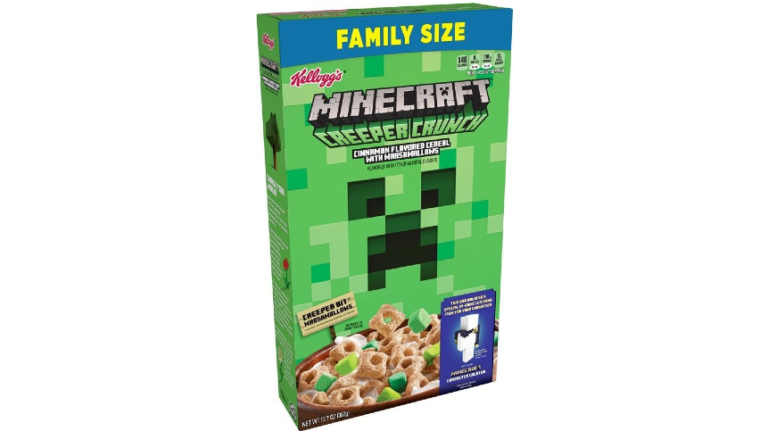 Kelloggs brings Minecraft video game to the breakfast table