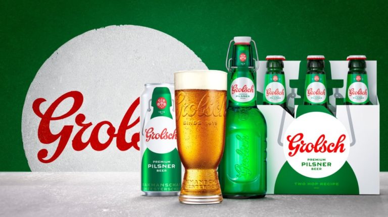 Grolsch Premium Pilsner returns to the UK with a new brand identity