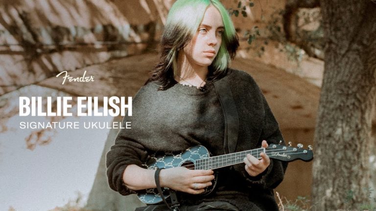 Fender launches it’s latest Ukulele in collaboration with Billie Eilish