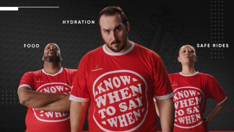 Anheuser-Busch brings back its “Know When To Say When” campaign