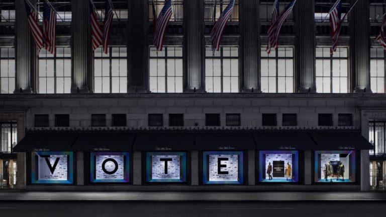 Saks Fifth Avenue launches “Register to Vote at Saks”