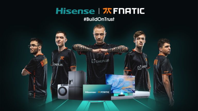 Hisense announces global partnership with Fnatic Esports Organisation