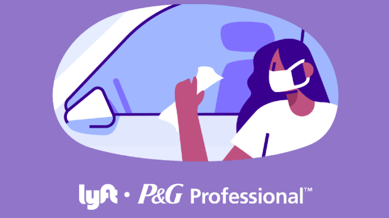 P&G Professional develops a new cleaning guide for drivers with Lyft