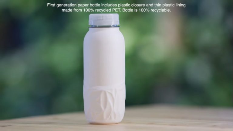 Coca-Cola partners Paboco to develop a 100% paper bottle