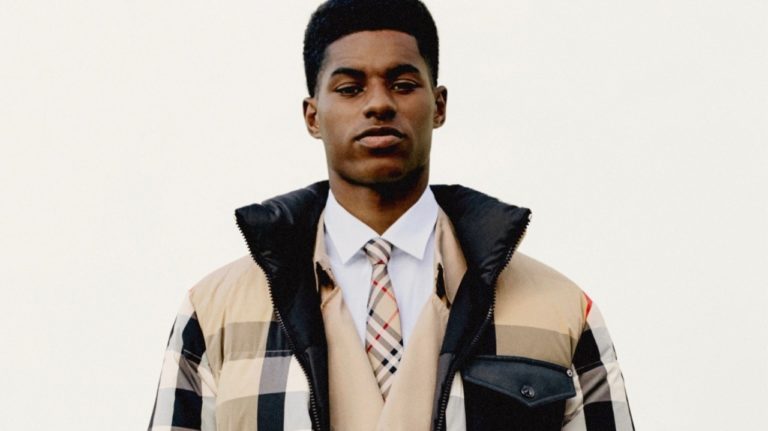 Burberry unveils its latest advertising campaign with Marcus Rashford