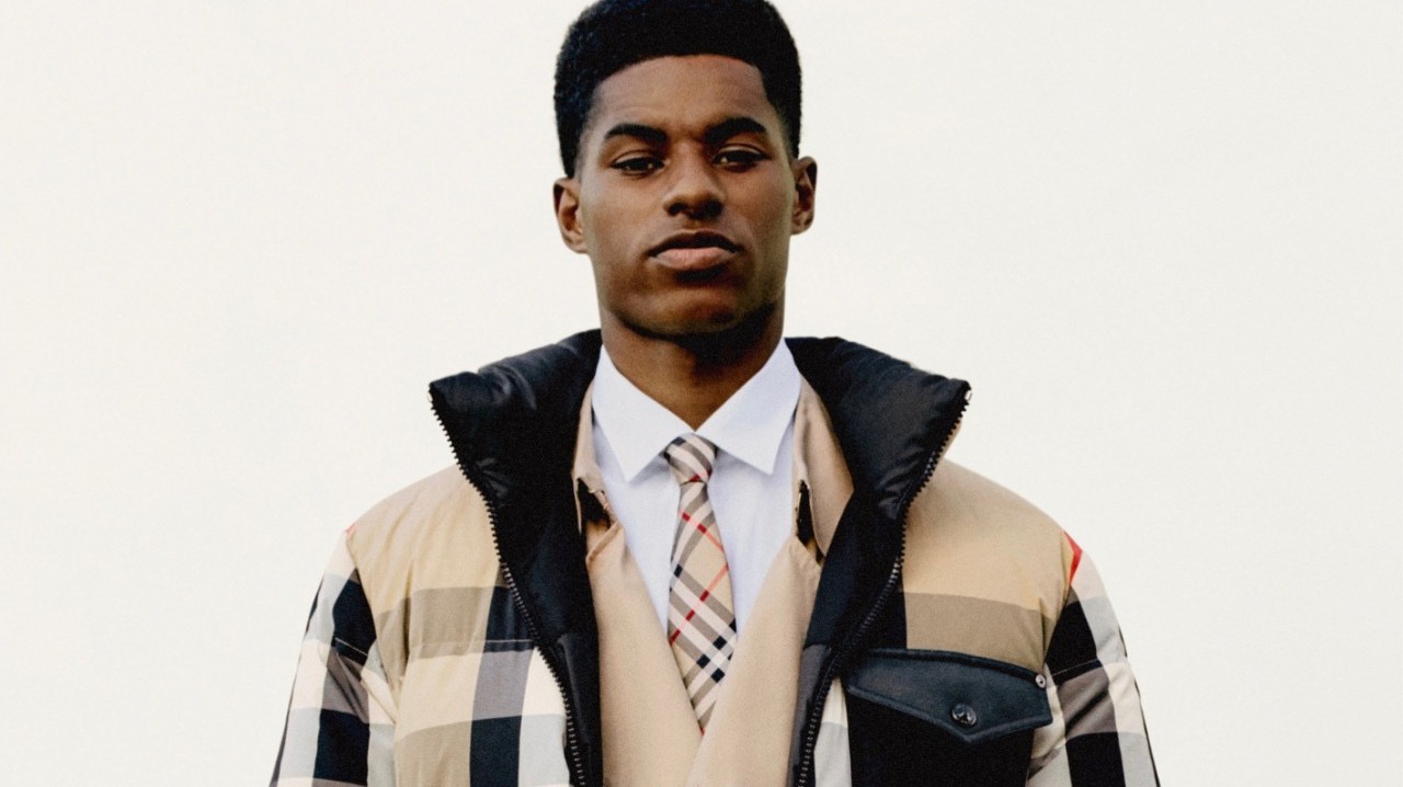 Burberry unveils its latest advertising campaign with Marcus Rashford