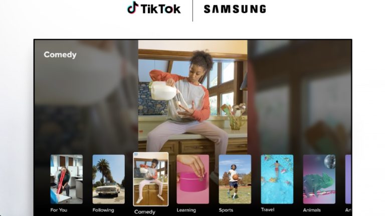 Samsung launches TikTok app on its Smart TV’s in Europe