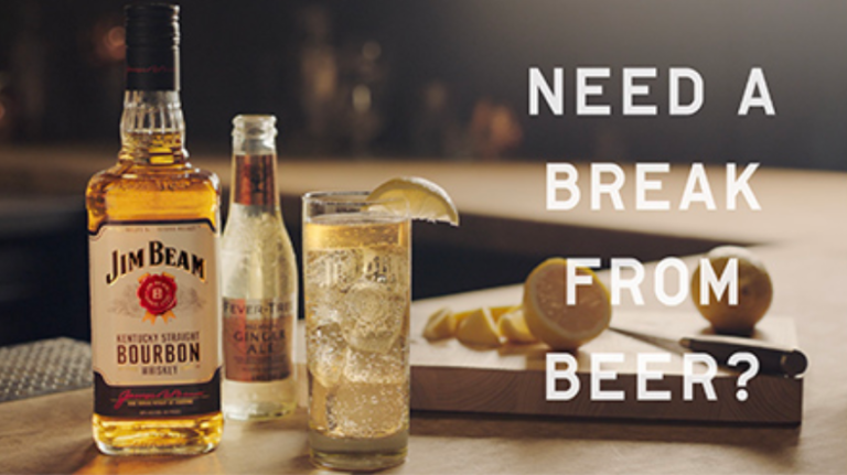 Jim Beam encourages beer fans to take a break from in latest campaign