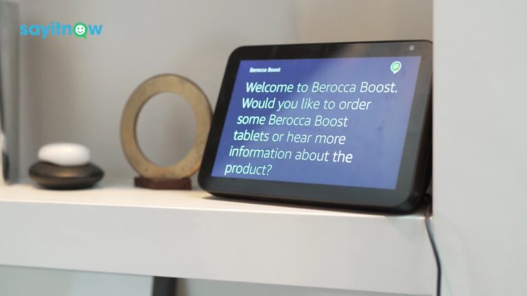 Berocca launches ‘actionable audio ads’ with Amazon Echo smart speaker