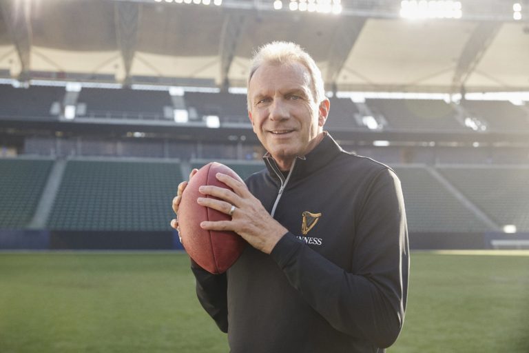 Guinness partners Hall of Famer, Joe Montana in latest its spot