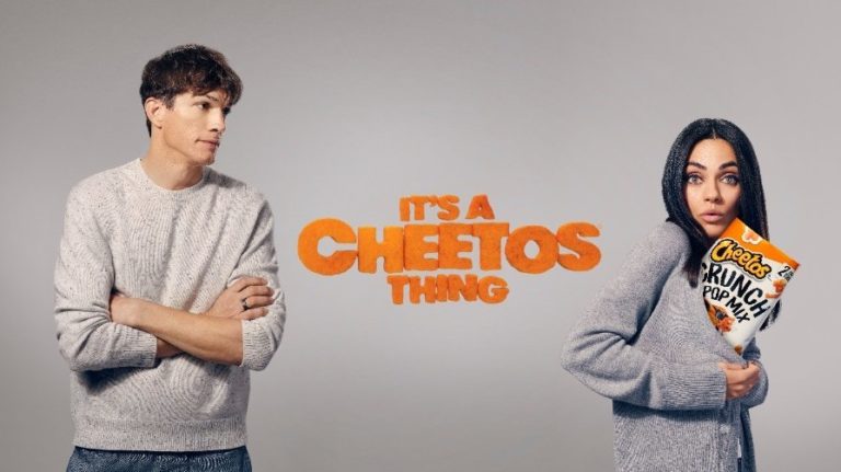 Cheetos features Ashton Kutcher, Mila Kunis, and Shaggy in lastest ad