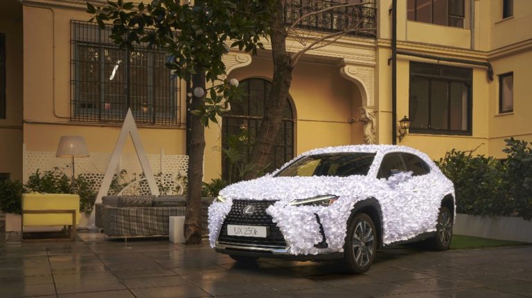 Lexus Spain unveils the UX Art Car 2021, “Zen Garden,” by Clap Studio